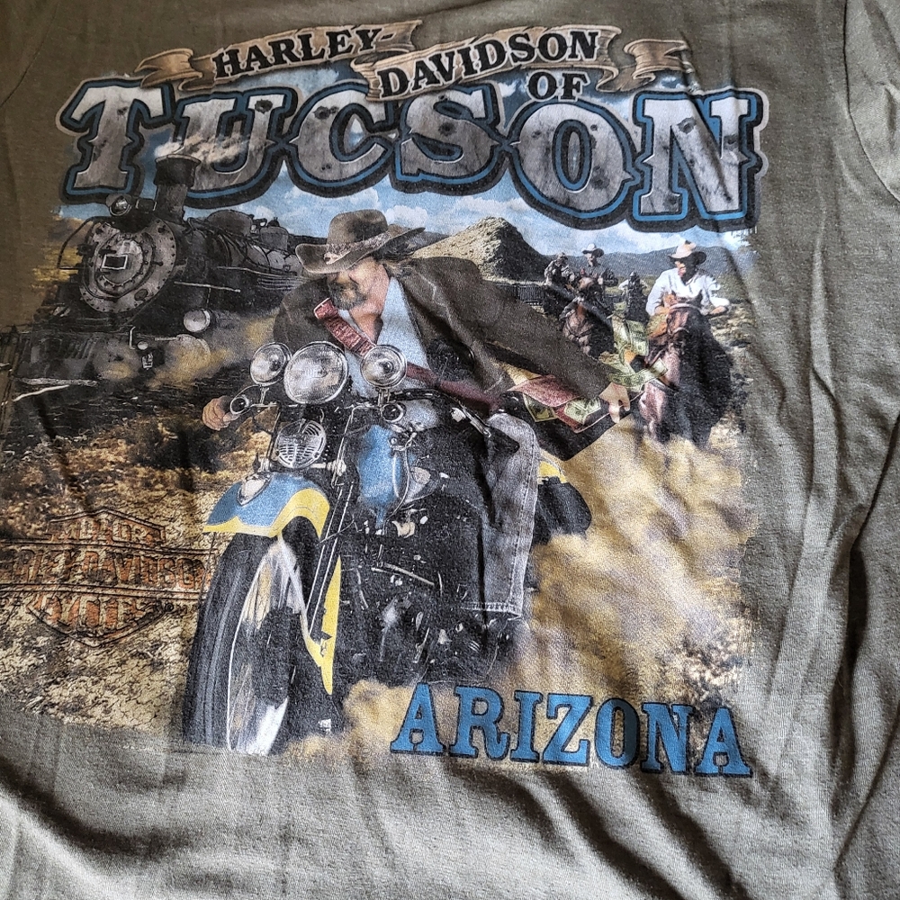 Harley-Davidson biker tshirt - Picture 2 of 2